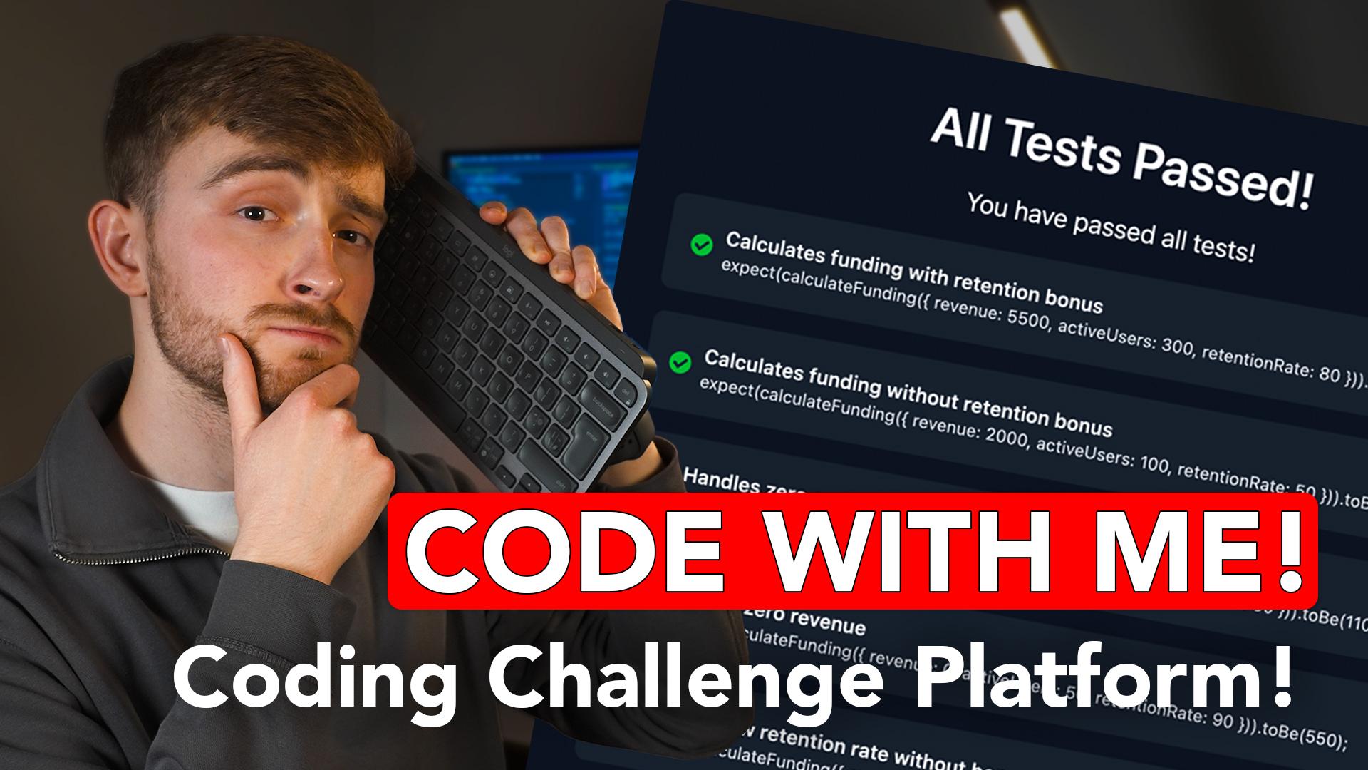 I Built a Code Challenge Platform in 2 Days - Here’s What Happened!